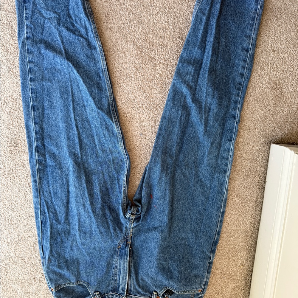 Levi's Blue Straight Jeans Classic Denim
